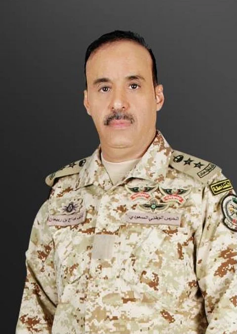 "بن ربيعان" قائد قوة الحرس الوطني بجازان إلى رتبة "عميد"