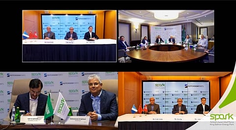"سبارك" توقع اتفاقية لإدارة وتشغيل أول ميناء جاف في المنطقة بالعالم