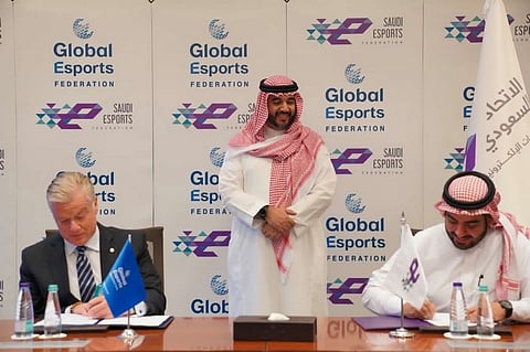 توقيع مذكرة تفاهُم بين الاتحاد العالمي للرياضات الإلكترونية والاتحاد السعودي