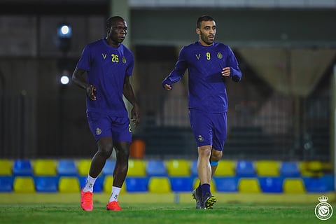 النصر : مشاركة "حمدالله " و "مادو" .. وجاهزية الثلاثي لمواجهة الشباب