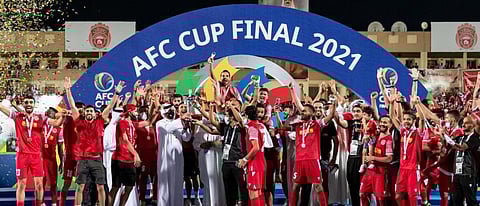 المحرق يُتوَّج بلقب كأس الاتحاد الآسيوي 2021