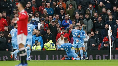 السيتي يحسم ديربي مانشستر بثنائية في شباك اليونايتد