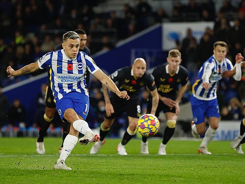 ضمن مباريات الجولة الـ11 من الدوري الإنجليزي.. برايتون يتعادل مع نيوكاسل