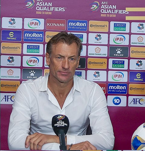 عقب التعادل مع أستراليا.. مدرب الأخضر "رينارد": أنا راض على أداء الجميع