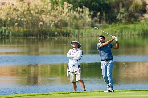 في منافسات قولف السعودية  .. فريق" الرميان"  والحديوي تتصدر