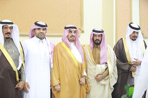 "آل مروان" يحتفل بزواجه في قاعة الملكة بوادي الدواسر