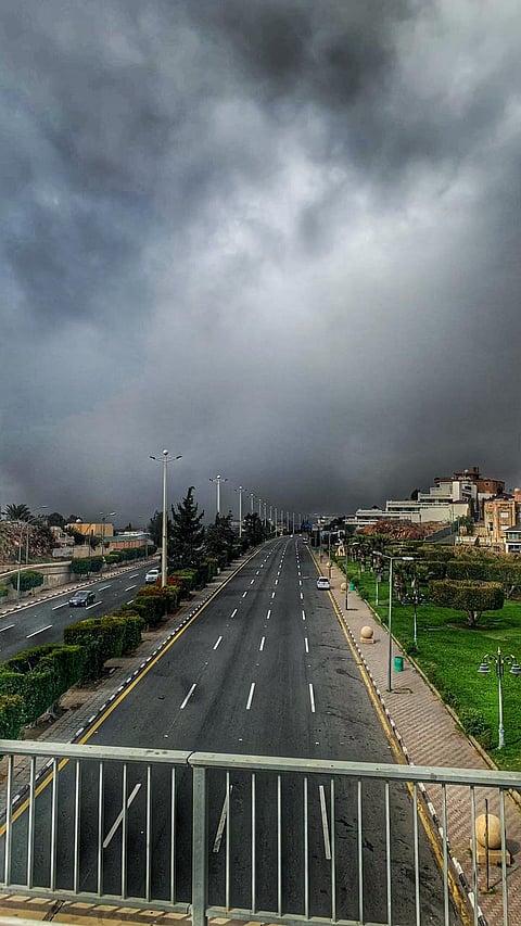 شاهد.. ضباب "هدا الطائف" يُغري الزائرين وهواة التصوير.. نسماتُ برد ورائحةُ ورد
