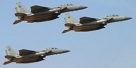 "التحالف": استهدفنا معسكر الأمن المركزي بالعاصمة صنعاء بضربات موجعة