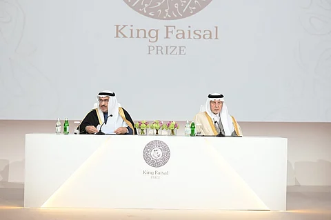 "خالد الفيصل" يشهد حفل إعلان الفائزين بجائزة الملك فيصل للعام 1443هـ