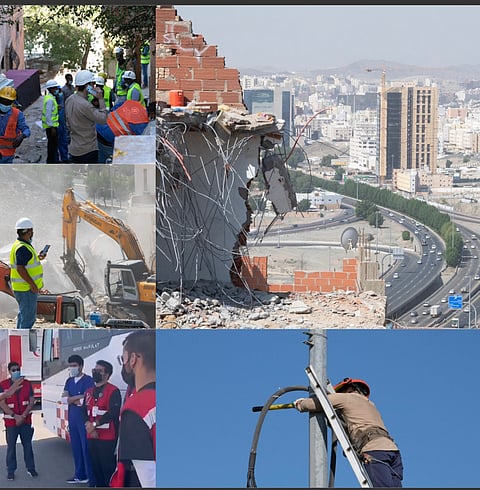 اليوم الثالث على الإزالة.. تناغم بين الجهات المعنية بمكة لتطوير منطقة النكاسة