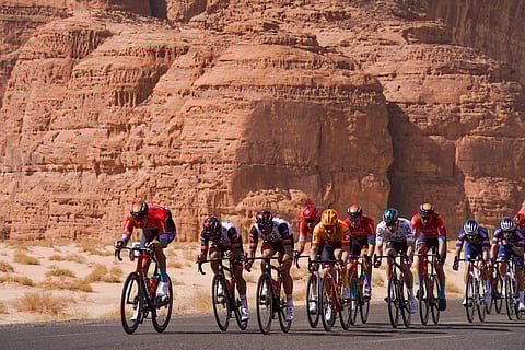 "العلا" تشهد اليوم ختام النسخة الثانية من سباق "طواف السعودية 2022"