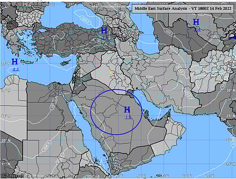 المرتفع يتربع والاستقرار الجوي يستمر.. "المسند": لهذا السبب لا تخرجوا للبر!