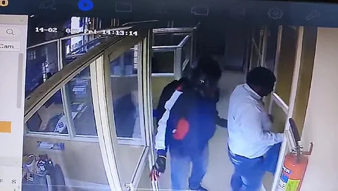 bank robbery in chalakudy