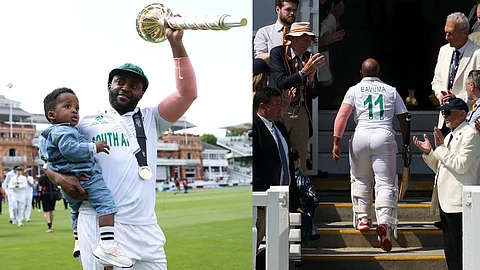 Father's Day for Temba Bavuma