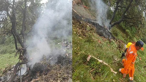 Helicopter crash