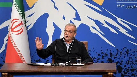 Iran President Masoud Pezeshkian warns israel