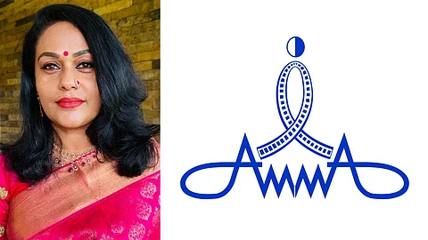 Seema G nair and AMMA association Logo