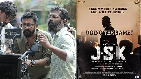 Pravin Narayanan and JSK film poster