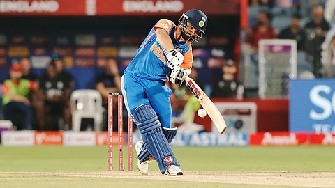 Rinku Singh batting