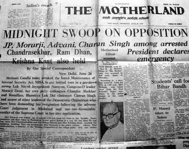 Image of motherland newspaper