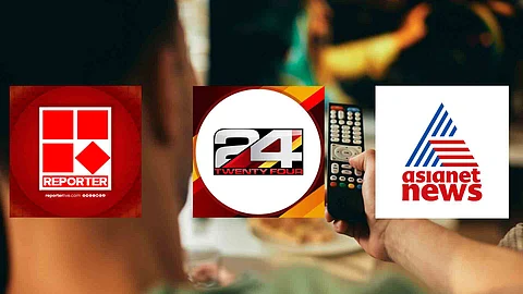 BARC India ratings for malayalam news channels asianet news down to third