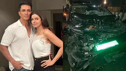 Sonu Sood की पत्नी के कार का हाइवे पर ट्रक से हुआ Accident