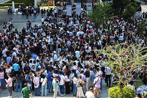 बैंकॉक में 7.7 तीव्रता के भूकंप ने मचाई भारी तबाही, जाने बचाकर भागते दिखे लोग