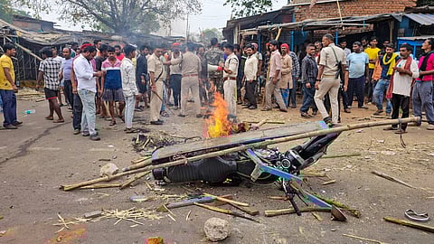 बोकारो स्टील प्लांट हिंसा