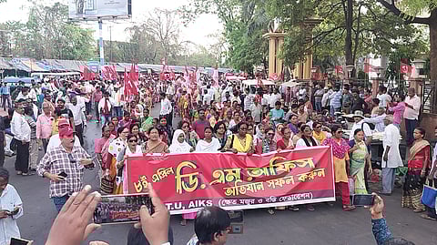 makpa ka dm office gherao abhiyan