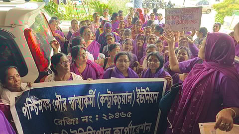 asha karmiyo ka deputation