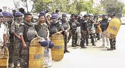 राज्य के 23 दक्ष पुलिस अधिकारियों को मुर्शिदाबाद में विशेष ड्यूटी पर भेजा गया