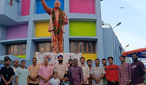 एबीवीपी ने डॉ. बी.आर.अंबेडकर की जयंती मनाई