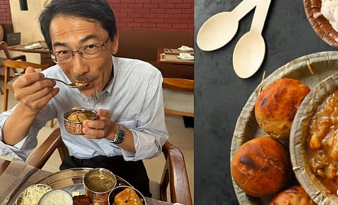 Japan के राजदूत ने खाया बिहार का लिट्टी चोखा कहा - 'गजब स्वाद बा...',