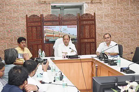 kolkata, railway, sealdah, division, drm, pressconference, coach, ladies