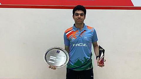 विश्व स्क्वाश चैंपियनशिप : वीर चोटरानी सेमीफाइनल में