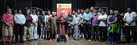 लिटिल थेस्पियन ने संस्थापक निर्देशक एस.एम. अजहर आलम की जयंती मनाई