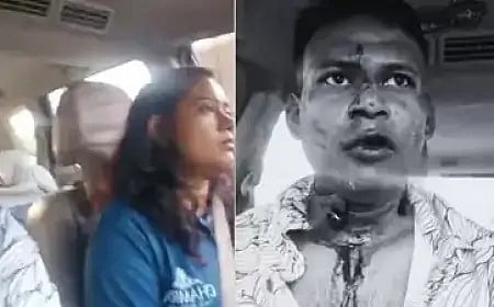 बेंगलुरु में वायुसेना अधिकारी और पत्नी पर हमला