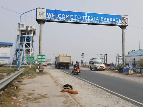 गजलडोबा में तीस्ता बैराज पुल 140 दिनों के लिए होगा बंद