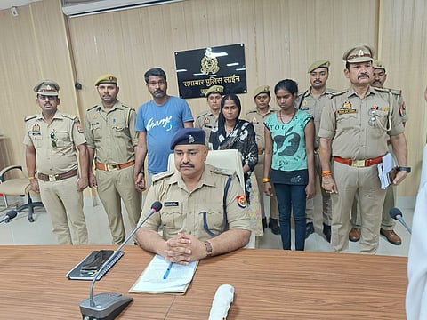 बस्ती में दूसरी पत्नी की हत्या के आरोप में पति, उसकी पहली पत्नी और बेटी गिरफ्तार