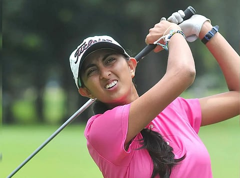 अदिति संयुक्त 74वें स्थान पर