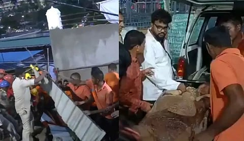 विशाखापत्तनम में मंदिर की दीवार गिरने से 7 लोगों की हुई मौत