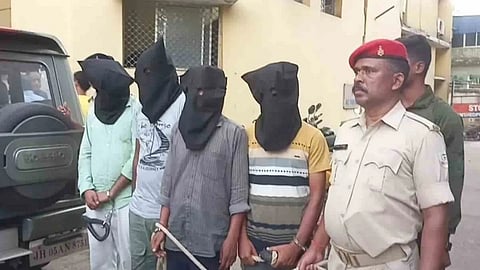 गिरफ्तार आरोपी