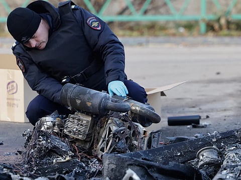 विदेशी नेताओं के रूस पहुंचने के बीच यूक्रेनी ड्रोन ने मॉस्को को निशाना बनाया
