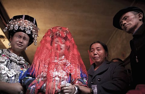 Bride of Miao Community, Hunan Province