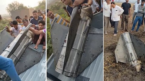 हरियाणा के सिरसा में गिरी पाकिस्तानी मिसाइल