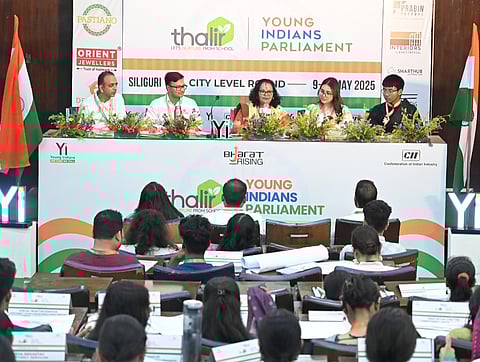 यंग इंडियन्स का मॉक पार्लियामेंट संपन्न