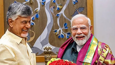 मोदी ने भारत के लिए नया सिद्धांत गढ़ा : नायडू