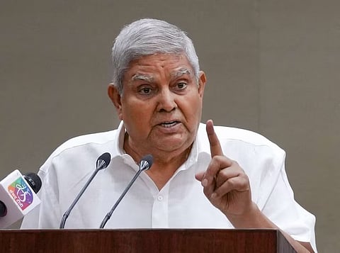 संसदीय विमर्श की परंपराओं को सांसद कायम रखें : धनखड़