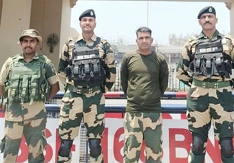 भारत वापस आए BSF के जवान पूर्णम कुमार
