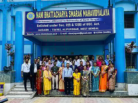 ननी भट्टाचार्य स्मारक महाविद्यालय में सम्पन्न हुआ नैक परिदर्शन